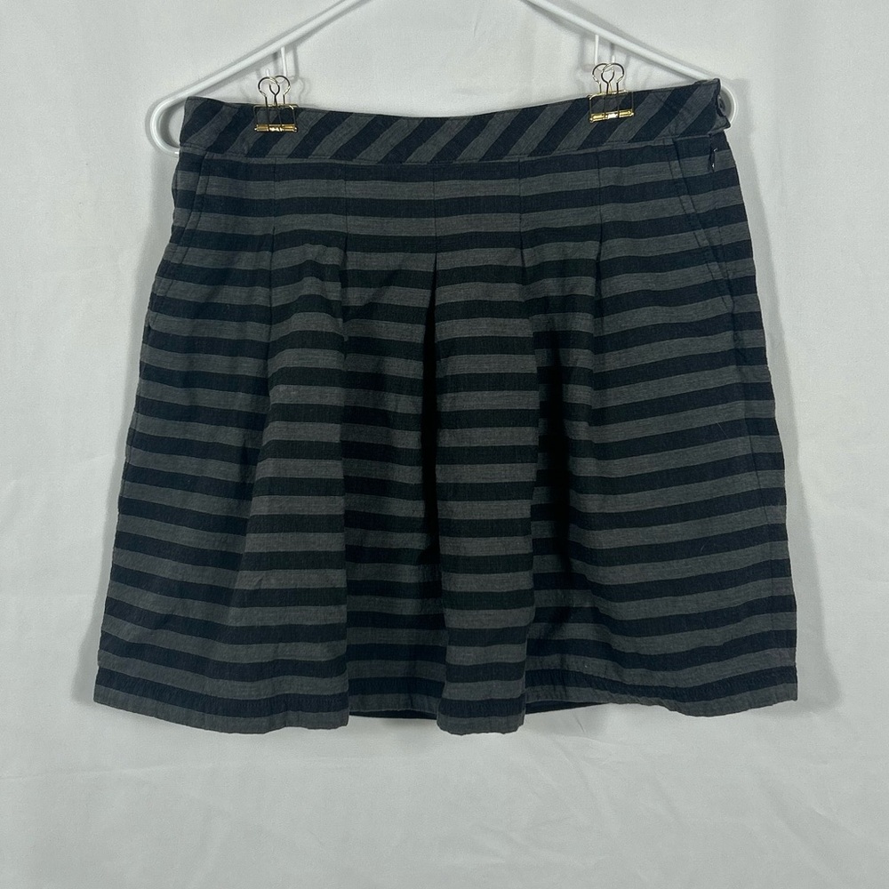 GAP Striped Mini Skirt pockets S